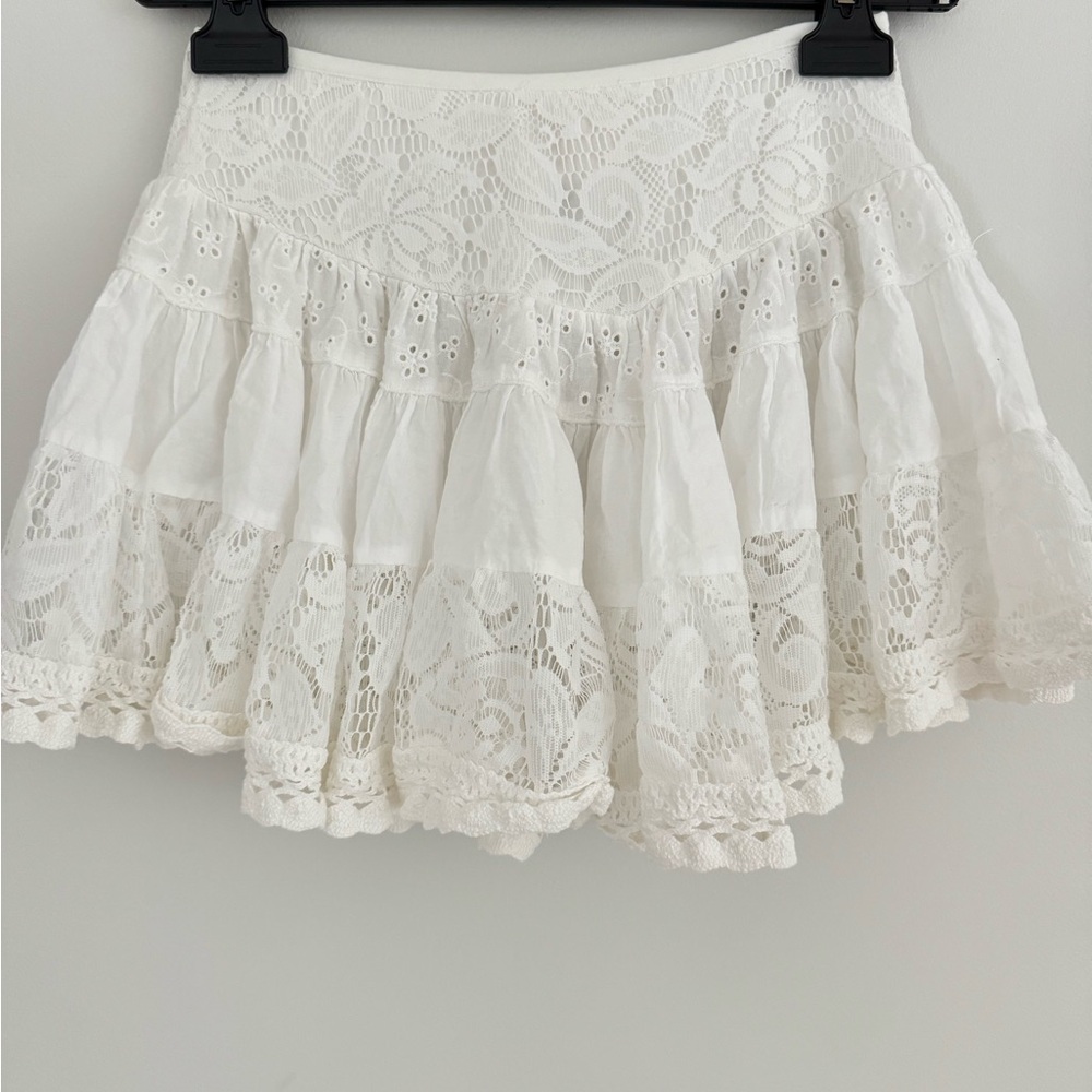 Mushe Muchette white skirt
